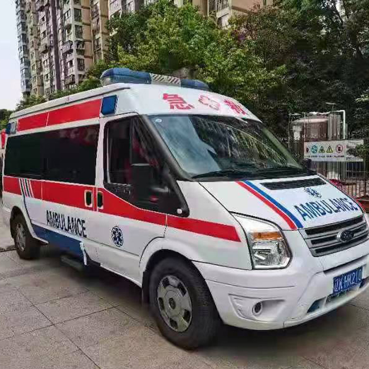 永登长途救护车护送病人返乡